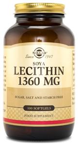 Solgar Lecithin, 100 kaps produkt bild