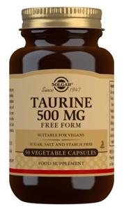 Solgar Taurine 500 mg 50 kapslar produkt bild