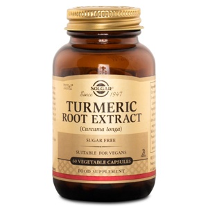 Solgar Turmeric Root Extract 60 kapsler produktbillede