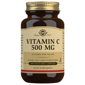 Solgar Vitamin C 500mg - 100 kap. produktbillede