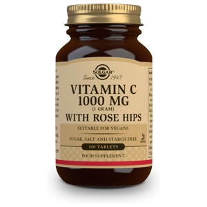 Solgar Vitamin C Nypon 1000 mg 100 st produkt bild