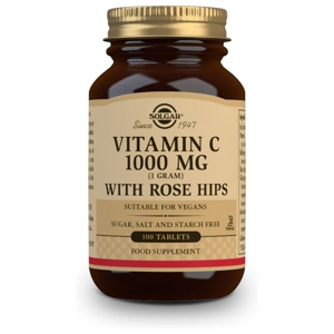 Solgar Vitamin C Nypon 1000 mg 100 st produkt bild