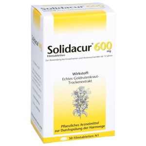 SOLIDACUR 600 mg Filmtabletten Produktbild