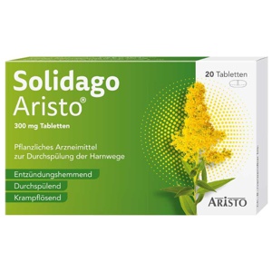 Solidago Aristo 300 mg Tabletten, 20 St Tabletten Produktbild