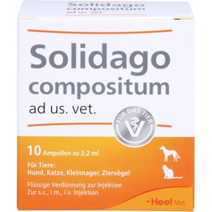 SOLIDAGO COMPOSITUM ad us.vet.Ampullen Produktbild