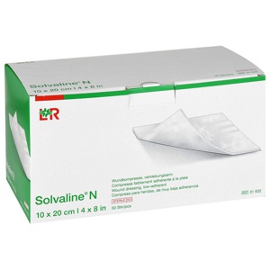 Solvaline N 10x20 cm steril Kompressen Produktbild