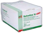 SOLVALINE N Kompressen 10x10 cm unsteril Produktbild