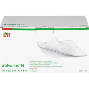 SOLVALINE N Kompressen 10x20 cm steril Produktbild