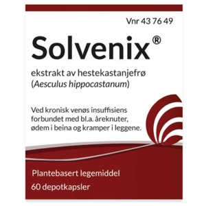 Solvenix 50 mg depotkapsler 60 stk produktbilde