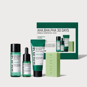 SOME BY MI - AHA, BHA, PHA 30 Days Miracle Starter Set 2024 Version - 4 pcs Produktbild