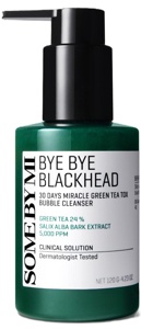 SOME BY MI Bye Bye Blackhead 30 Days Miracle Green Tea Tox Bubble Cleanser 120 stk produktbilde