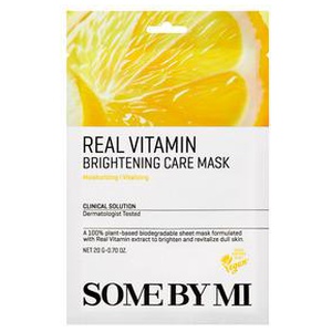 Some By Mi Real Vitamin Brightening Care Mask - 20 g. produktbillede