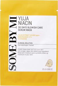 Some By Mi YUJA Niacin 30 Days Blemish Care Serum Mask 25g produkt bild