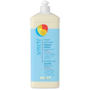 Sonett Flytande tvål Sensitiv parfymfri 1 liter produkt bild