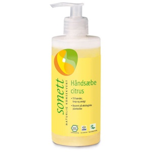 Sonett Håndsåpe Sitron 300 ml produktbilde