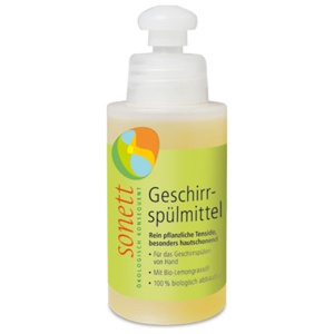 Sonett Opvaskemiddel citron - 120 ml produktbillede