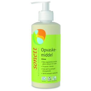 Sonett Opvaskemiddel citron - 300 ml produktbillede