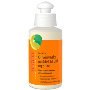 Sonett Vaskemiddel uld/silke oliven - 120 ml produktbillede