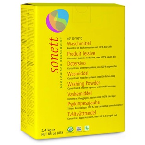 Sonett Vaskepulver 2,4 kg produktbillede