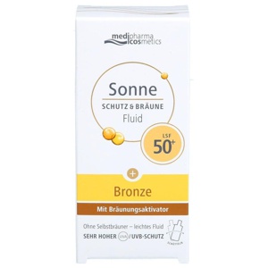 SONNE Schutz & Bräune Fluid bronze LSF 50+ Produktbild
