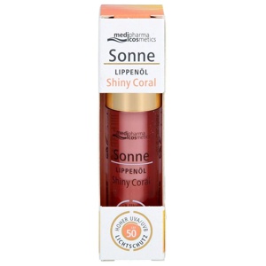 SONNE Lippenöl shiny coral LSF 50 Produktbild