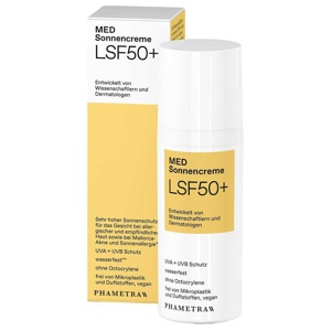 Sonnencreme LSF 50 +, 50 ml Creme Produktbild