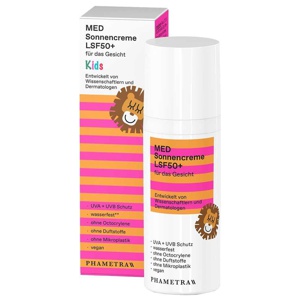 Sonnencreme LSF 50 + Kids, 50 ml Creme Produktbild