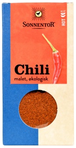 Sonnentor Chili Malet Ø 40 g produktbillede