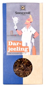 Sonnentor Darjeeling sort te Ø 100 g produktbillede