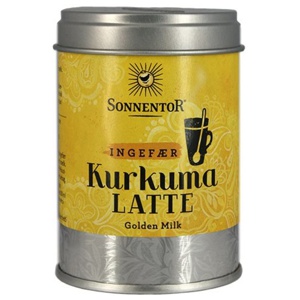 Sonnentor Ingefær Kurkuma Latte Ø 60 g produktbillede