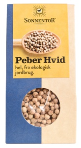 Sonnentor Peber hel hvid Ø 35 g produktbillede