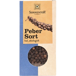 Sonnentor Peber Sort Hel Økologisk   55 g produktbillede