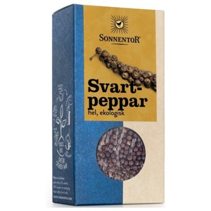 Sonnentor Svartpeppar Hel, 55 g produkt bild
