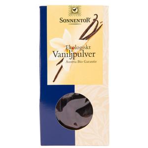 Sonnentor Vaniljpulver 100% Bourbonvanilj, 10 g produkt bild