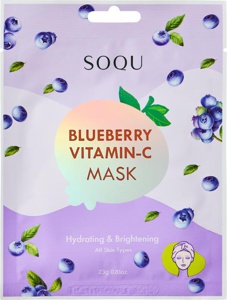 SOQU Blueberry Vitamin C Sheet Mask produktbilde
