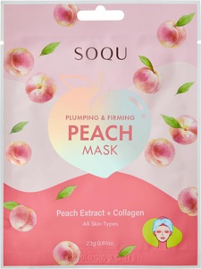 SOQU Peach Sheet Mask produktbilde