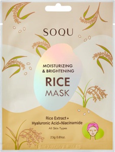 SOQU Rice Sheet Mask produktbilde