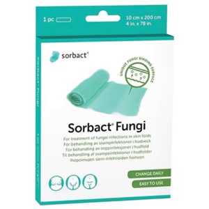 Sorbact Fungi bandasje 10x200cm 1 stk produktbilde