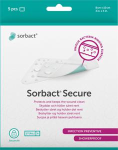 Sorbact Secure Plåster 5 st produkt bild
