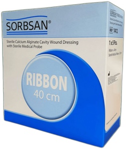 Sorbsan Sterile Wound Dressing 40cm Pack of 5 product image