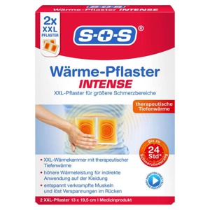SOS Wärme-Pflaster Intense, 2 St Pflaster Produktbild