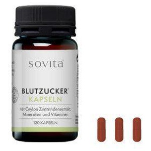 sovita BLUTZUCKER KAPSELN 120 St Kapseln Produktbild