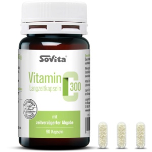 Sovita care Vitamin C 300 Langzeitkapseln, 90 St Kapseln Produktbild