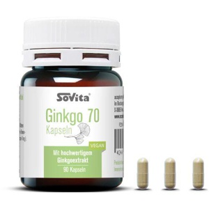 SOVITA Ginkgo 70 Kapseln Produktbild