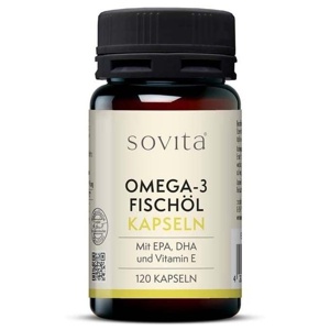 sovita OMEGA-3-FISCHÖL 120 St Kapseln Produktbild
