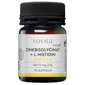 sovita Zinkbisglycinat + L-Histidin 90 St Kapseln Produktbild
