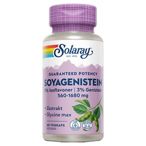 Solaray SoyaGenistein - 60 kaps. produktbillede