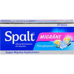 SPALT Migräne Weichkapseln Produktbild