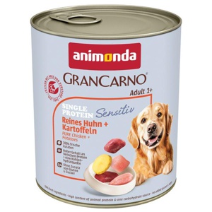 Sparpaket Animonda GranCarno Adult Single Protein Sensitiv 24 x 800 g Produktbild
