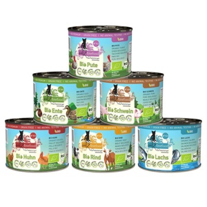 Catz finefood Nassfutter Katze Bio Adult Multipack 6x200 g Produktbild
